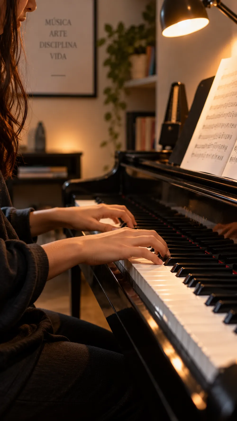 Mãos ao piano